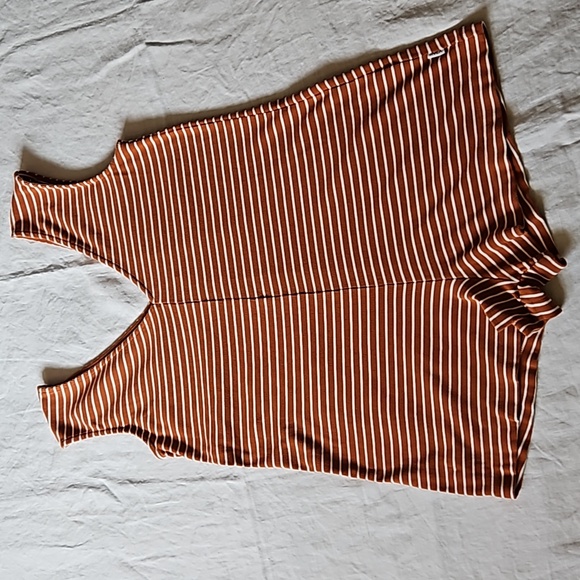 RVCA romper sleeves stripes size small - Picture 6 of 10